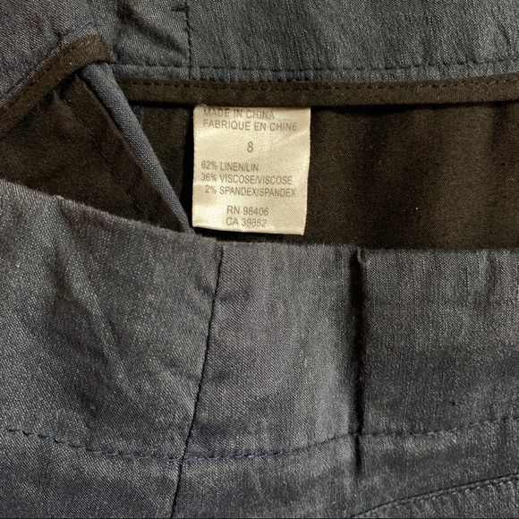 Theory linen blend shorts - Picture 4 of 5